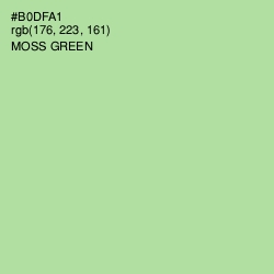 #B0DFA1 - Moss Green Color Image